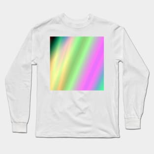 colorful abstract rainbow pattern background Long Sleeve T-Shirt